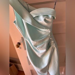 Lavish Alice dress gently worn twice, one shoulder dress.